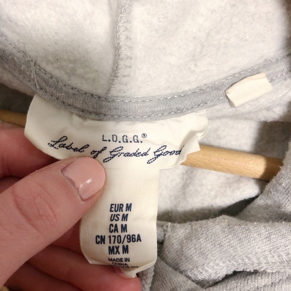 H&M floral grey fashionable hoodie - Picture 8 of 8